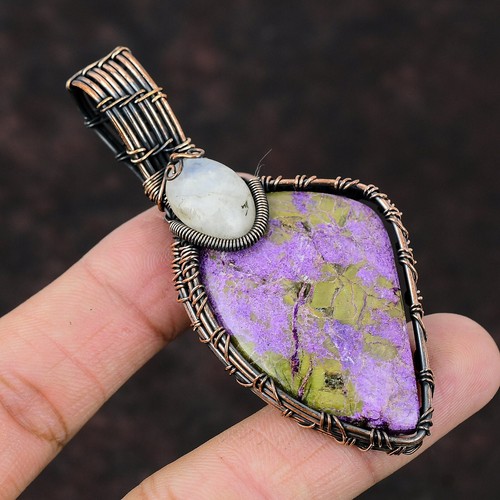 Stichtite gemstone wire - stichtite,